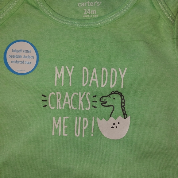 Set of Four Baby Boy 24 Month Carter's Body Suits, NWOT - Picture 2 of 10